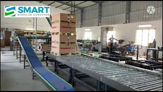 Pallet Transfer Roller Conveyor | Smart Modular Conveyor