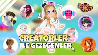 CREATORLERLE GEZEGENLER ŞARKISI🪐 EN SEVDİĞİN CREATOR KİM?🩷 // Yuii PKXD #pkxd #creator #pkxdtürkçe 