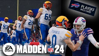 CAN WE WIN OUR FIRST FRANCHISE PLAYOFF GAME?! || Madden NFL 24 San Diego Bisons Franchise (Ep. 35)