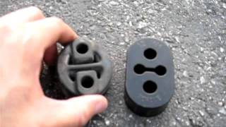 2011 Scion tC - Torque Solution Exhaust Mounts vs. Stock