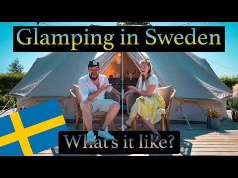 The SAFEST Way to TRAVEL In 2021! - Glamping In Southern Sweden!