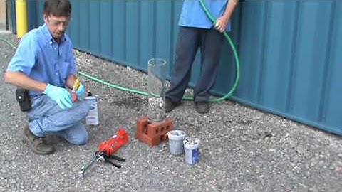 SealGuard II Migrates through Rock to Stop Flowing Water