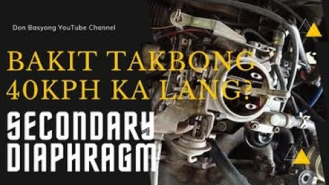 SECONDARY DIAPHRAGM PROBLEM D.i.y diagnose and Tips @donbasyong