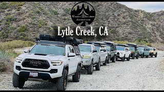 Lytle Creek (Cold Water Canyon), CA overlanding trip January 2022