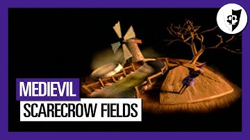 MediEvil (1998) - Walkthrough - Level #6 - Scarecrow Fields (All Chalices)