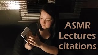 ASMR : Citations livres [Chuchotements] screenshot 2