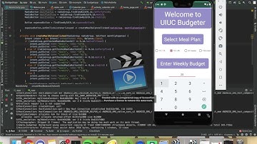 UIUC Budgeter App - CS 125 Final Project.