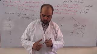 دراسة حركة سقوط الشاقولي لجسم صلب في الهواء  المائع