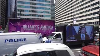RNC LED Mobile Billboard at DNC Convention