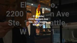 Flaming Steak In Seattle #seattlefoodie #foodreview #seattlewa #steakhouse #seattlewashington #eat