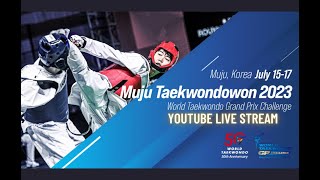 Day 1 - Court 2 (SF & Finals) | Muju Taekwondowon 2023 World Taekwondo Grand Prix Challenge