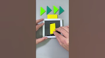 Can you fit six parts into the box?#puzzles  #IQ #iqtest