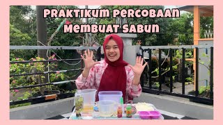 Cara mudah membuat sabun organik & sabun minyak jelantah | Khalisha Noor Ghefira #sabunipa4 screenshot 1