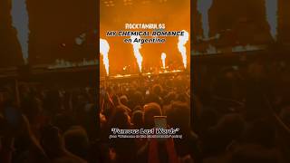 Así fue el incendiario show de My Chemical Romance en Argentina 🔥