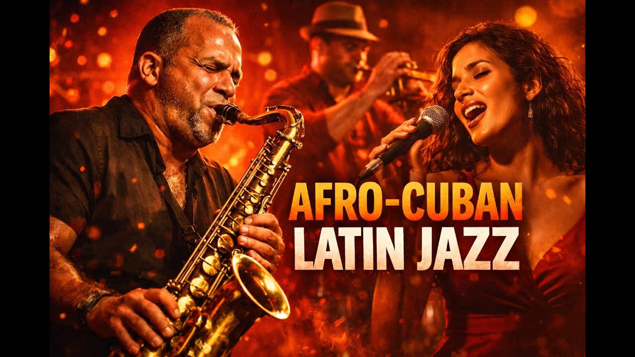 🔥 Afro-Cuban Latin Jazz Groove | Sax & Trumpet Havana Night