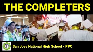 SAN JOSE NATIONAL HIGH SCHOOL - Puerto Princesa City COMPLETION RITES CLASS 2022-2023