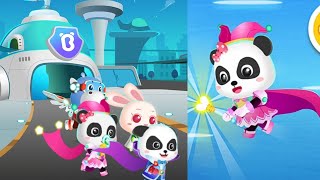 Little Panda's Heroes - Kiki, Momo, Hank and Mew Mew