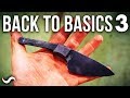 MAKING A KNIFE WITH NO POWER TOOLS!!! PART 3