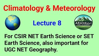 Climatology Lecture No. 8 (English)