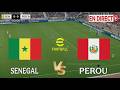 EN DIRECT Sénégal Vs Pérou Match Amical 2026 Simulation Du Match D Aujourd Hui