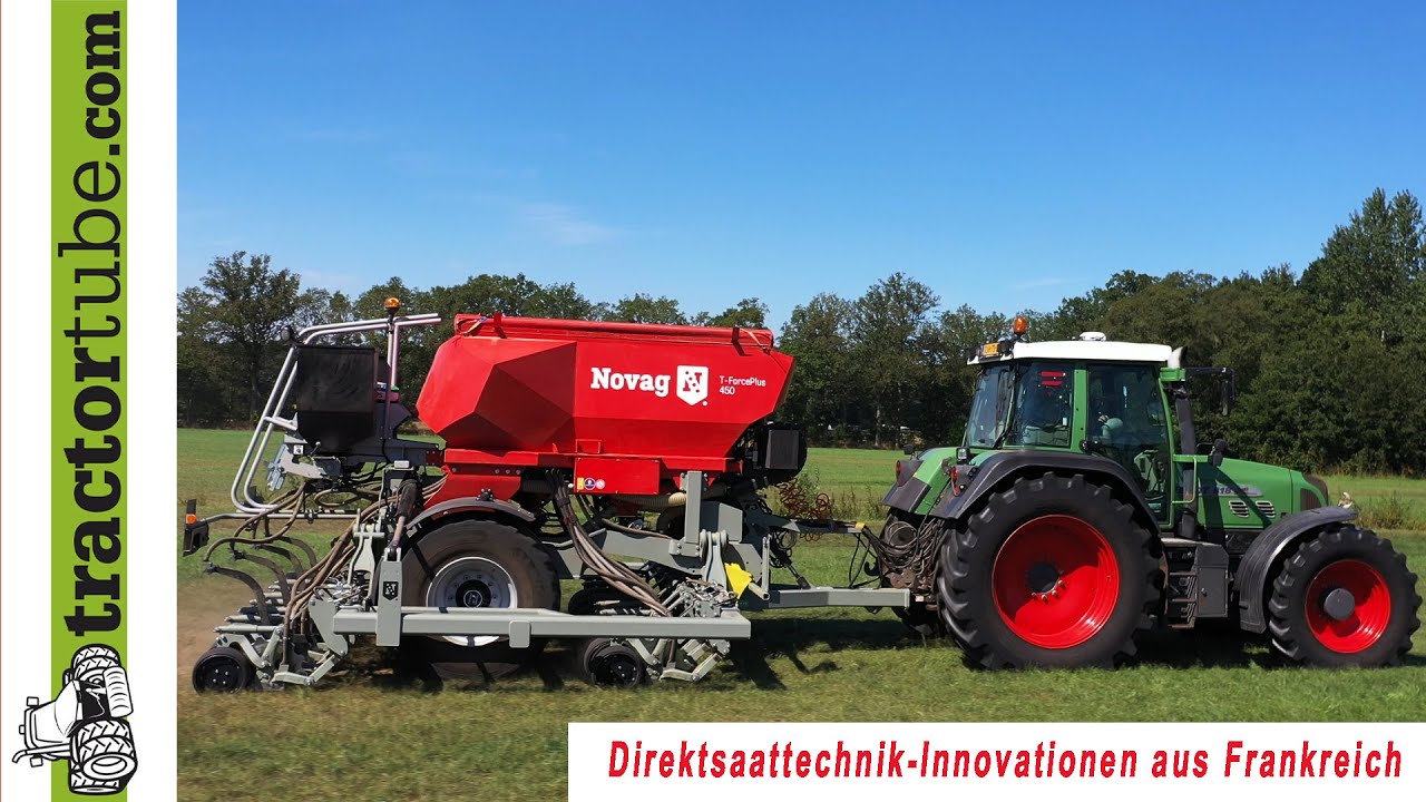 NOVAG - Direktsaatmaschine aus Frankreich erklärt