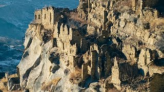 Stones and rocks. The village is a fortress in Dagestan. Kahib and Goor.