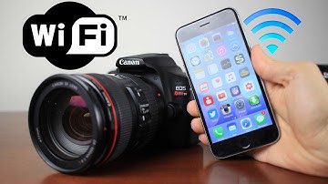Canon T6 Wifi Setup