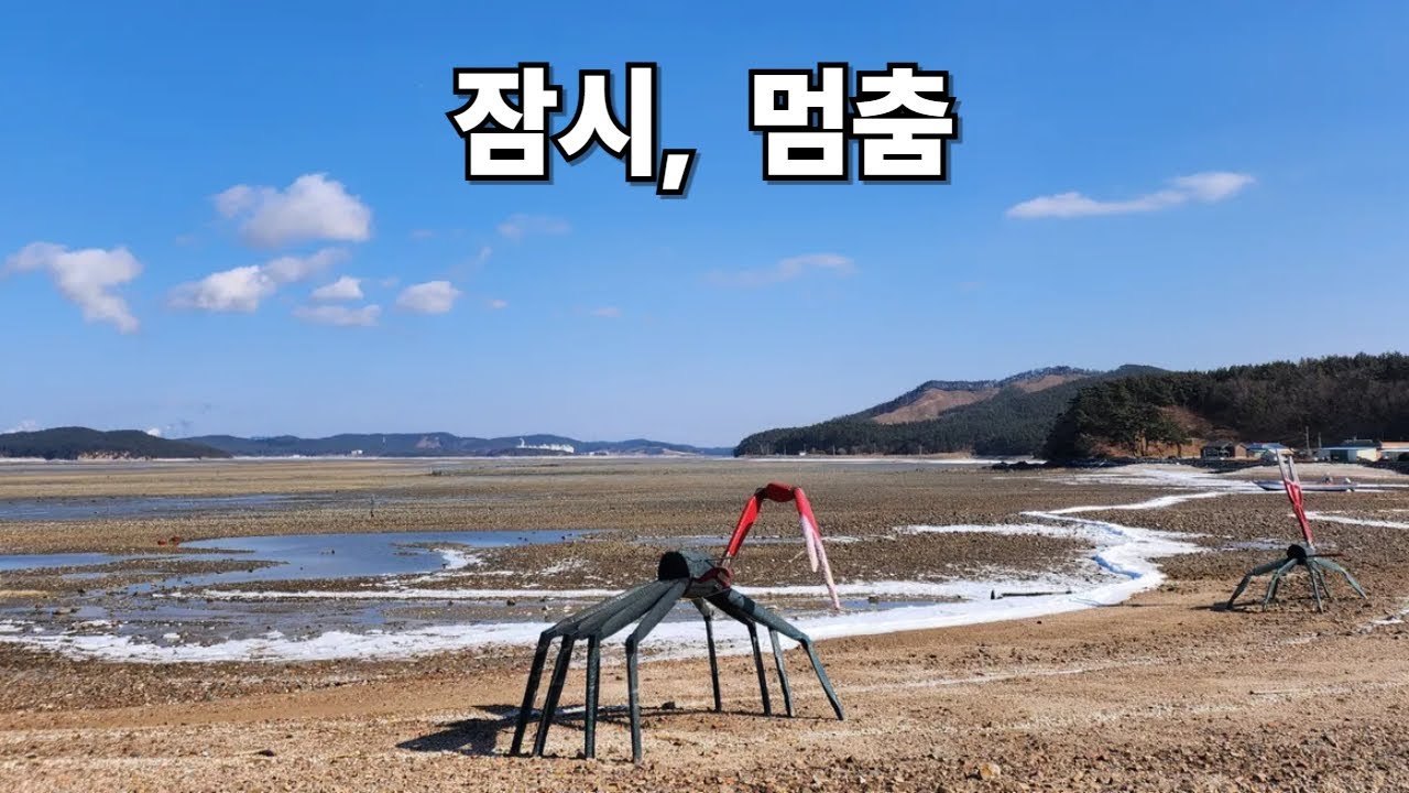 아무도 없는 시골길, 그 끝에 바다, 서산 벌천포 ㅣ 여행 캠핑 친구 ㅡ 아카이브