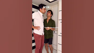 When str8 uncle approaches at family function 😒 #shorts #gaycouple #honeyimmhome #couple