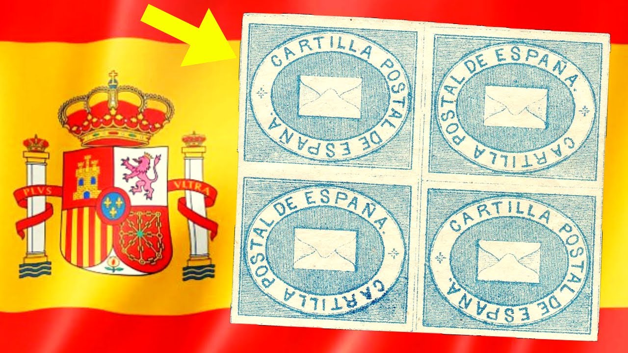 MOST VALUABLE RARE SPANISH STAMPS of values (1865 1941) YouTube
