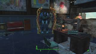 Fallout 4 No mods P207: Cait mission Unlock Star Control Display Quantum X-01 power armor