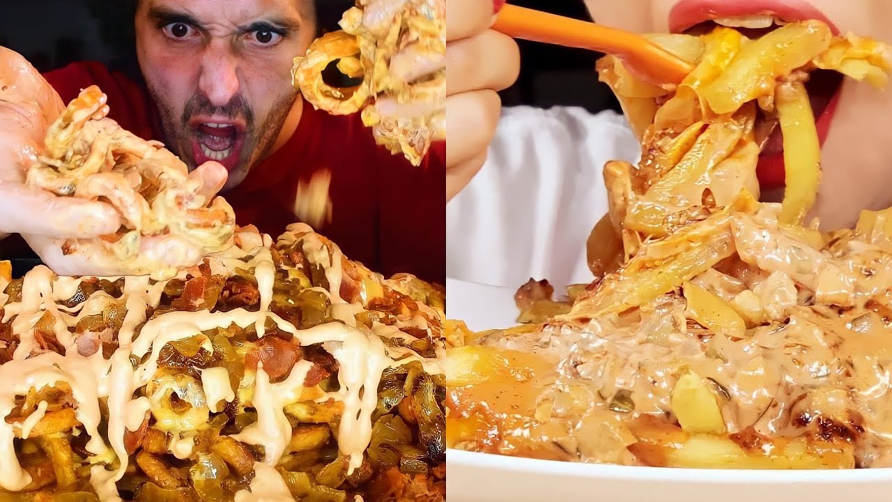 MUKBANGERS and their ANIMAL STYLE FRIES