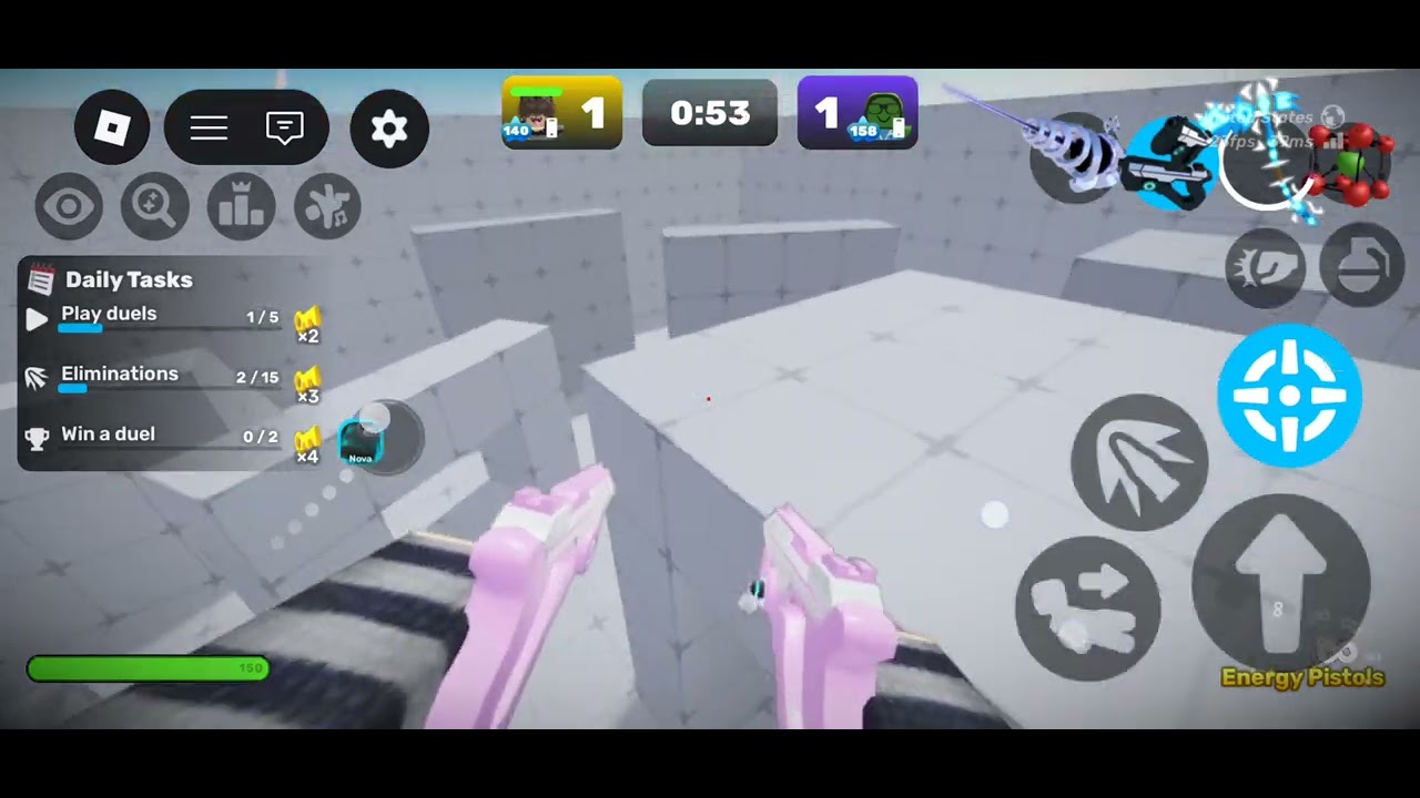 Pvping my brother with less then 50 fps