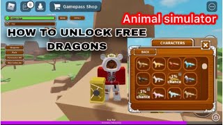 How To Unlock Dragons in Animal Simulator (Roblox) screenshot 5