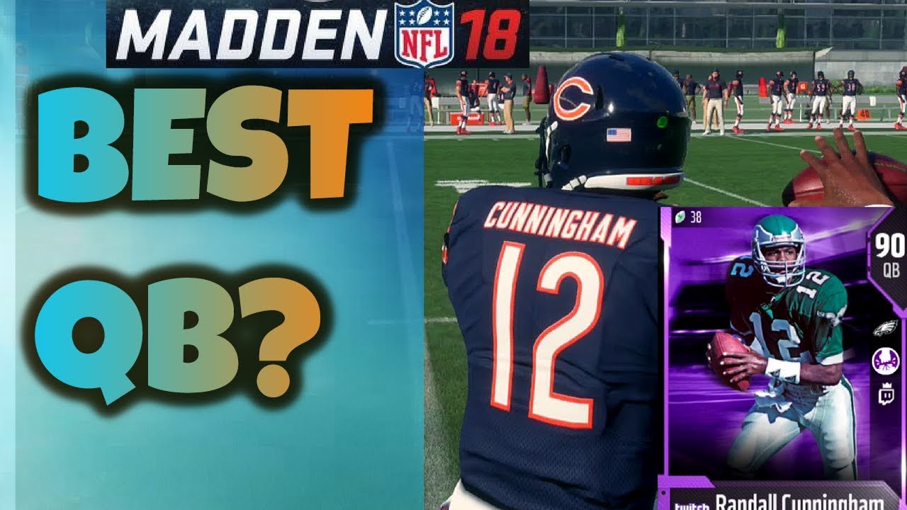 LEGEND RANDALL CUNNINGHAM DEBUT! BEST QB EVER! MADDEN 18 ULTIMATE TEAM ONLINE GAMEPLAY