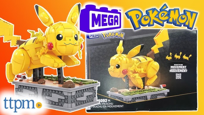 Best Buy: MEGA Pokémon Motion Pikachu Building Brick Set with