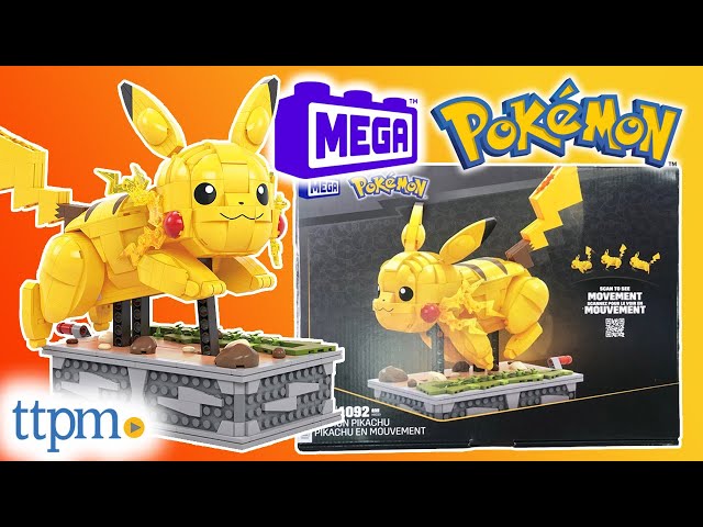 Get Moving with Mattel's MEGA Pokémon Motion Pikachu Building Set