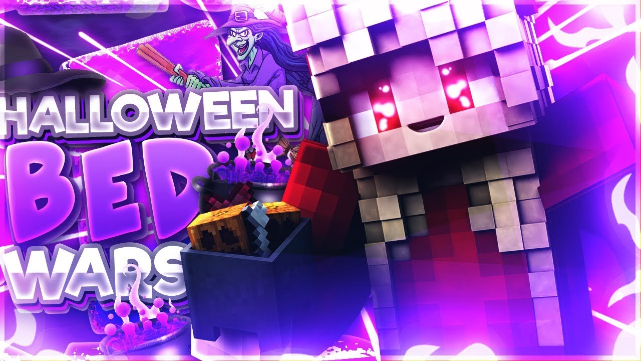 HALLOWEEN BED WARS?! [Hypixel Bed Wars] YouTube