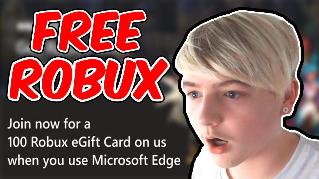 Microsoft Edge on X: Get a @Roblox 100 Robux eGift Card on us when you  join Microsoft Rewards and search with @Bing on Microsoft Edge for 5 days.  🎮 Learn more