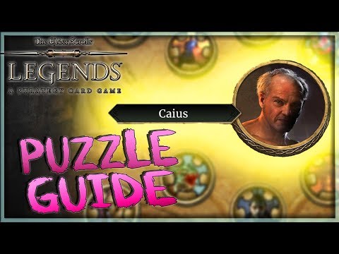 [TES LEGENDS] CAIUS' TRAINING PUZZLE SOLUTIONS GUIDE -  Elder Scrolls 🗡️ Houses of Morrowind
