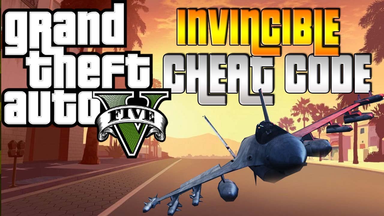 Grand Theft Auto V Invincible Cheat/ God Mode Never Die in GTA V
