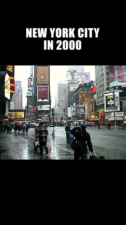 New York City in 2000 | #nyc #2000s #nostalgia #shorts