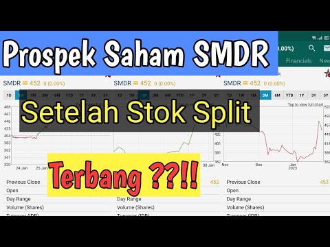 Prospek Saham SMDR setelah stok split , terbang ??!!