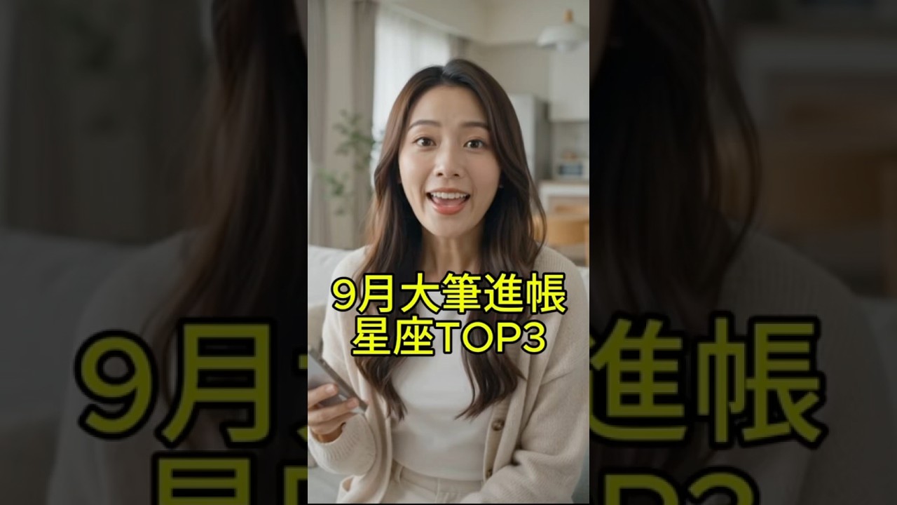 9月大筆進帳的星座#雲蔚老師 縮圖