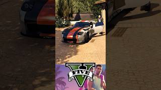 DOES THE CAR WHEEL STAY TURNED WHEN YOU EXIT THE CAR IN GTA? | #gta #cars #gaming #shorts #gta6
