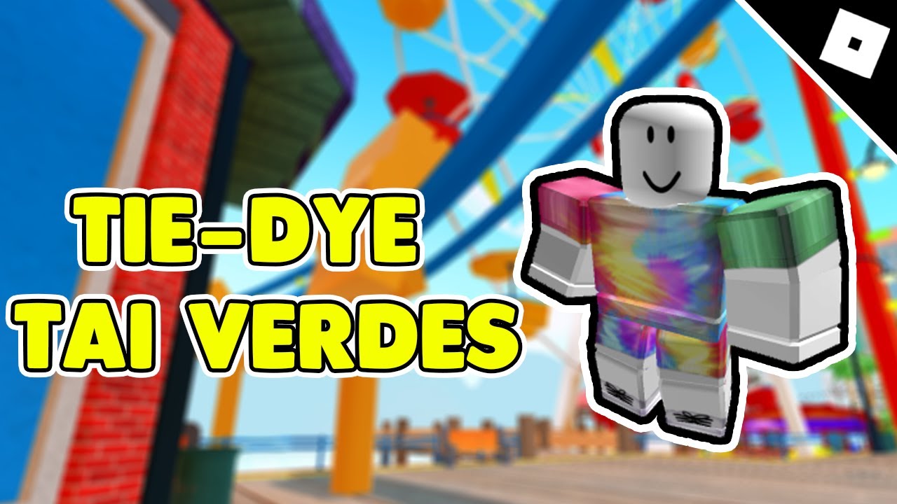 How to get " TIEDYE SHIRT & PANTS " In Tai Verdes Concert Roblox YouTube