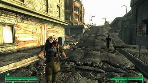 Fallout 3 - A Nearly-Headless Glitch / Gainward GTX 560 Ti GS