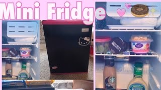 What's in my Refrigerator? Mini Fridge Tour