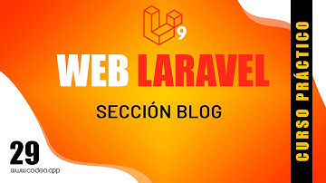 Curso Laravel 9 Página Web para Negocio | FRONTEND DISEÑO BLOG 29