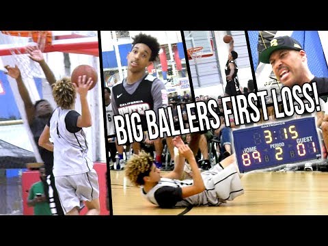 LaMelo Ball & Big Ballers 1st LOSS of the Summer! Cali United DOMINATES & Tries To EXPOSE!!!